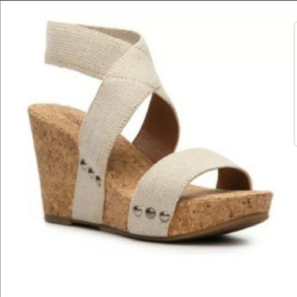lucky brand marinah wedge sandal